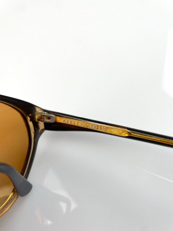 STUNNING! 1970S-80S MADE IN ITALY CUSTOM OMBRE TINTED DEADSTOCK GUCCI SUNGLASSES