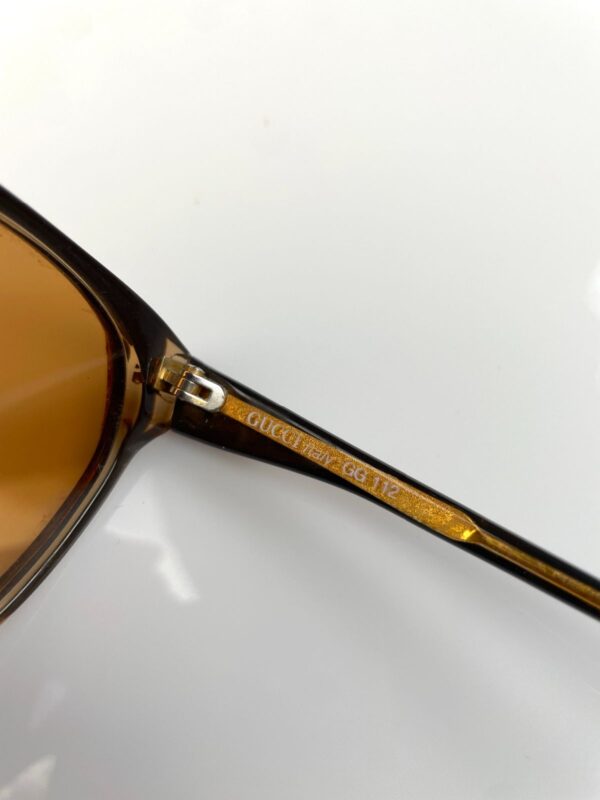 STUNNING! 1970S-80S MADE IN ITALY CUSTOM OMBRE TINTED DEADSTOCK GUCCI SUNGLASSES