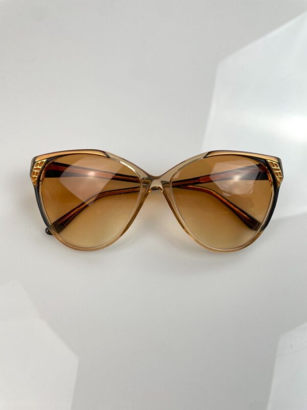 STUNNING! 1970S-80S MADE IN ITALY CUSTOM OMBRE TINTED DEADSTOCK GUCCI SUNGLASSES
