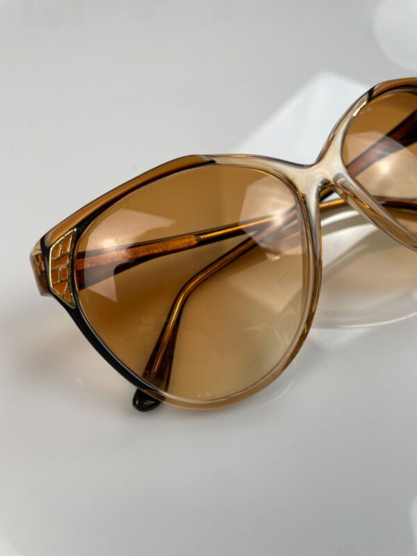 STUNNING! 1970S-80S MADE IN ITALY CUSTOM OMBRE TINTED DEADSTOCK GUCCI SUNGLASSES
