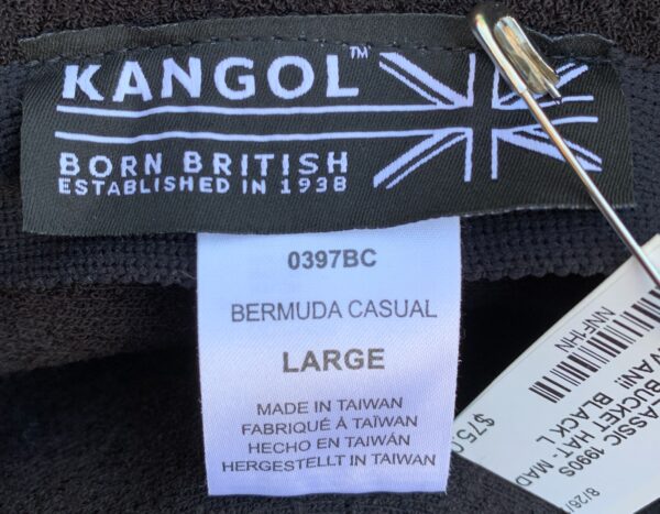CLASSIC 1990S KANGOL BUCKET HAT- MADE IN TAIWAN!!