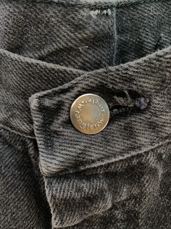 1990S PERFECT FADED BLACK DENIM SHORTS - JORTS