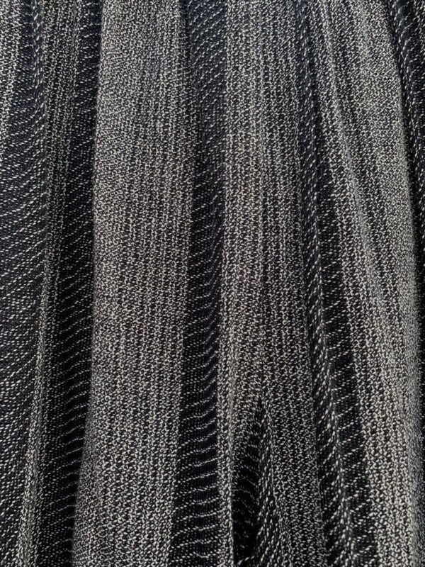 NWT EARLY Y2K STRIPED COTTON TEXTILE CROPPED WIDE LEG PANTS PAPER BAG WAIST