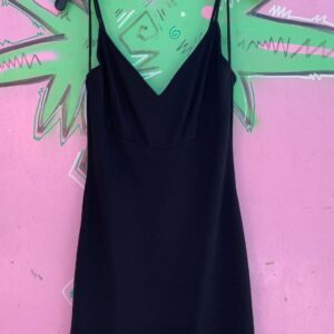 Photo detail:1990S PERFECT LITTLE BLACK DRESS! V NECK MINI DRESS