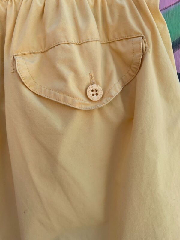 1980S-90S NAUTICA BRUSHED COTTON SWIM SHORTS - MADE IN TIAWAN