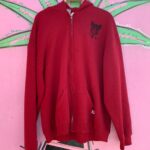 1990S MADE IN MEXICO HOODED ZIP-UP SWEATSHIRT SMALL PIG / COP GRAPHIC
