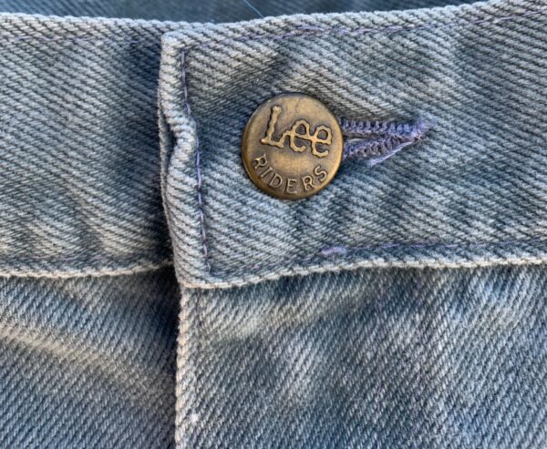 1990S FADED & OVERDYED DENIM JEANS