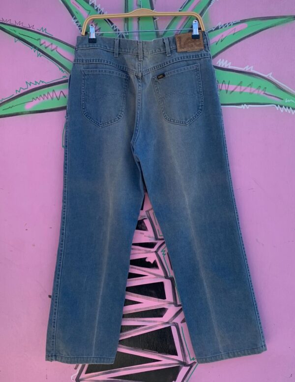 1990S FADED & OVERDYED DENIM JEANS