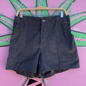 Photo detail:NOS DEADSTOCK 1980S RETRO CORDUROY SHORTS WELT PATCH POCKETS