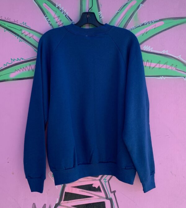 NICE! DEADSTOCK SOLID RAGLAN CREWNECK SWEATSHIRT