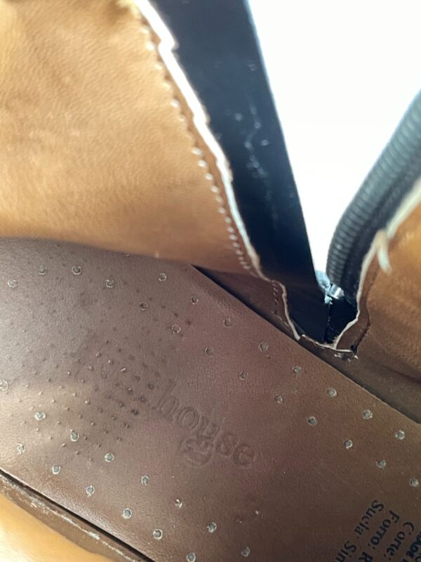 GORGEOUS! CROC EMBOSSED LEATHER TRIPLE BUCKLE BOOTS, ARTISANAL MADE IN MEXICO BRAND
