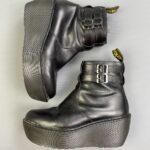 SIC! PLATFORM DOC MARTEN WEDGE BOOTS