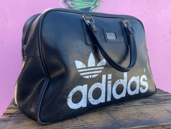AS-IS PETER BLACK 1970’S ADIDAS TRAVEL BAG GYM SPORT