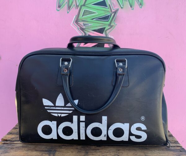 AS-IS PETER BLACK 1970’S ADIDAS TRAVEL BAG GYM SPORT