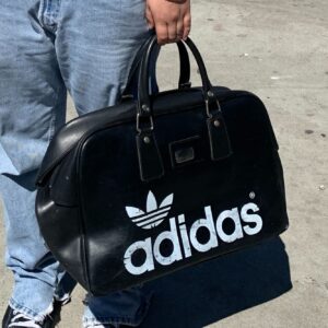 Photo detail:AS-IS PETER BLACK 1970’S ADIDAS TRAVEL BAG GYM SPORT