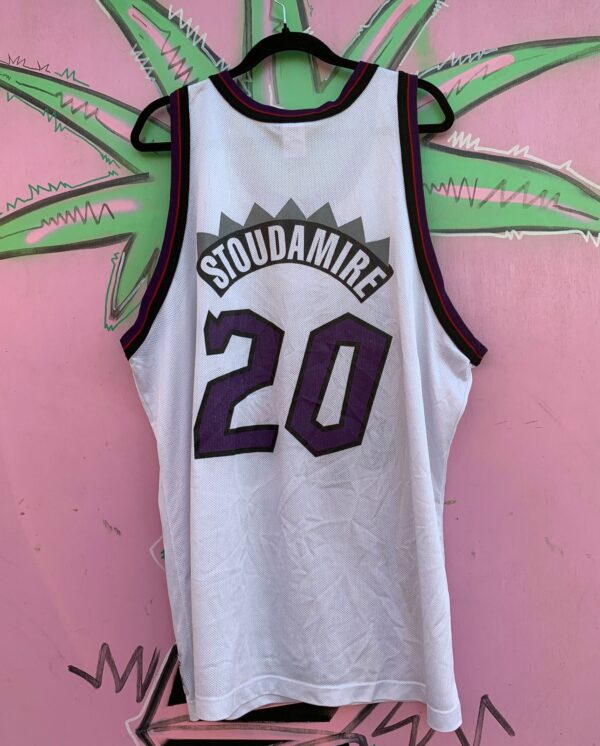 NBA TORONTO RAPTORS #20 STOUDAMIRE BSKETBALL JERSEY