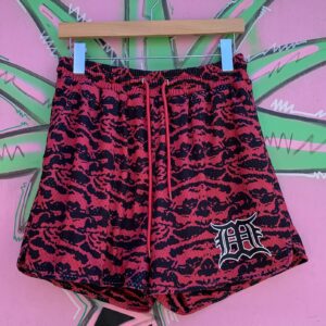 Photo detail:FUN! WILD PRINT MESH JERSEY ATHLETIC SHORTS