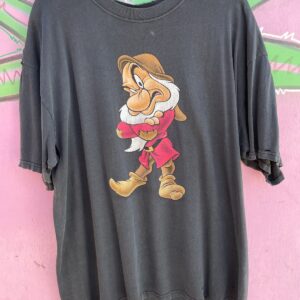 Photo detail:THRASHED FADED DISNEY GRUMPY SNOW WHITE 7 DWARFS  T-SHIRT