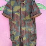 *AS-IS* FADED DARK CLOUD CAMO COVERALL SHORTS *CUT!