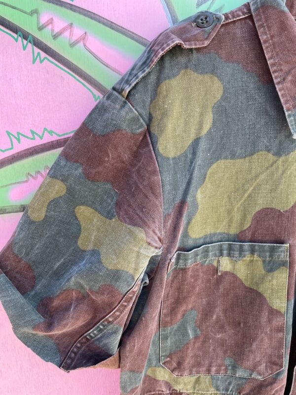 *AS-IS* FADED DARK CLOUD CAMO COVERALL SHORTS *CUT!
