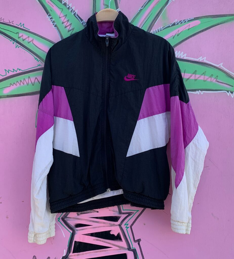 *AS-IS* FULLY LINED 1980S-90S COLORBLOCK NIKE WINDBREAKER