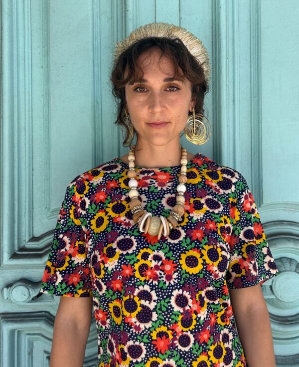 FUNKY OVERSIZED MIXED BEADED BAUBLE NECKLACE
