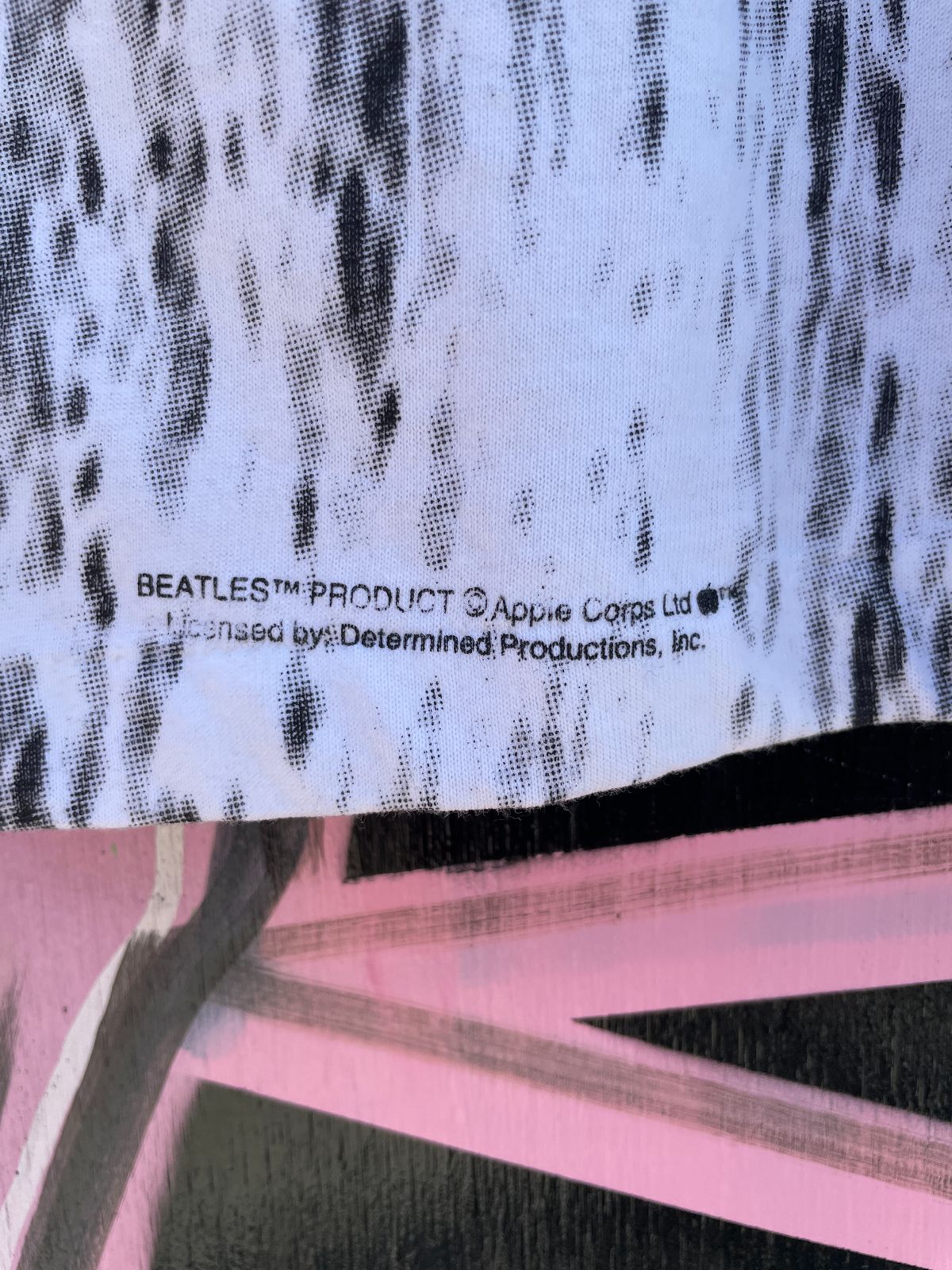 DEADSTOCK BEATLES IN THE FIELD ALL OVER PRINT T-SHIRT NWT