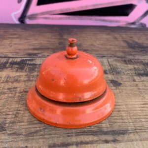 Photo detail:AS-IS RETRO ORANGE CALL BELL