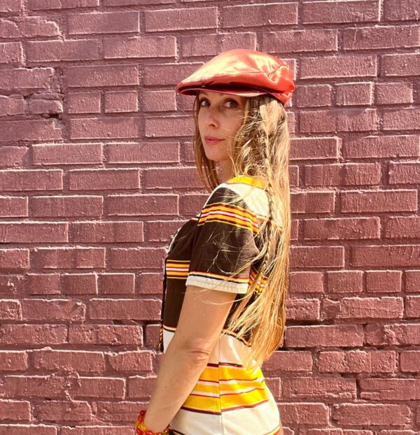 AMAZING!!!! UNION MADE ACETATE PAPER BOY CAP