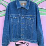 1980S TRUCKER FOUR POCKET WESTERN DENIM JACKET