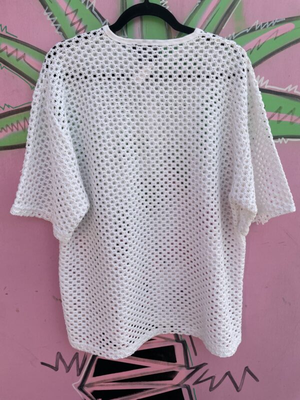 1990S 100% COTTON QUARTER NETTED TOP