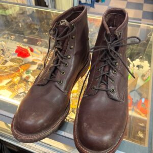Photo detail:RARE! CHIPPEWA SOFT LEATHER LACE-UP WORK BOOTS, BILTRITE SOLE