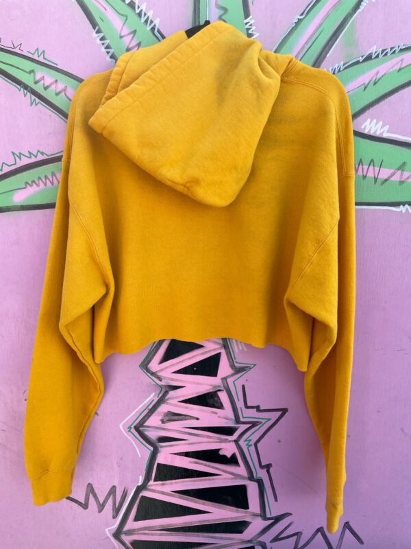 *AS IS* CROPPED HOODED LAKERS SWEATSHIRT