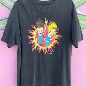 Photo detail:DISTRESSED BEAVIS AND BUTTHEAD GRAPHIC T-SHIRT