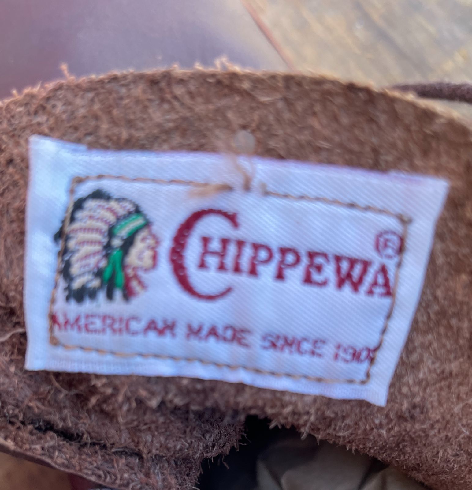 RARE! CHIPPEWA SOFT LEATHER LACE-UP WORK BOOTS, BILTRITE SOLE