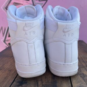 Photo detail:NIKE AIR FORCE ONE HIGH TOP HIGH WHITE CLASSIC RETRO SNEAKERS CW2290-111