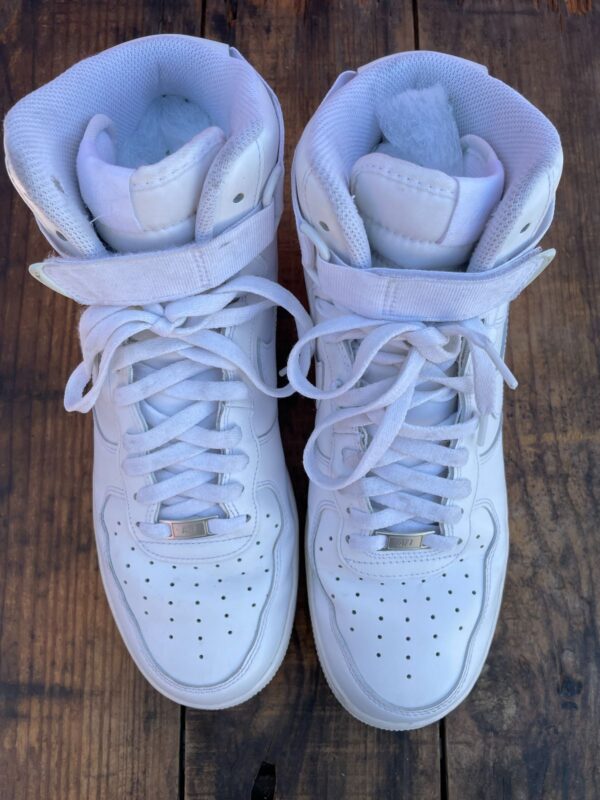 NIKE AIR FORCE ONE HIGH TOP HIGH WHITE CLASSIC RETRO SNEAKERS CW2290-111