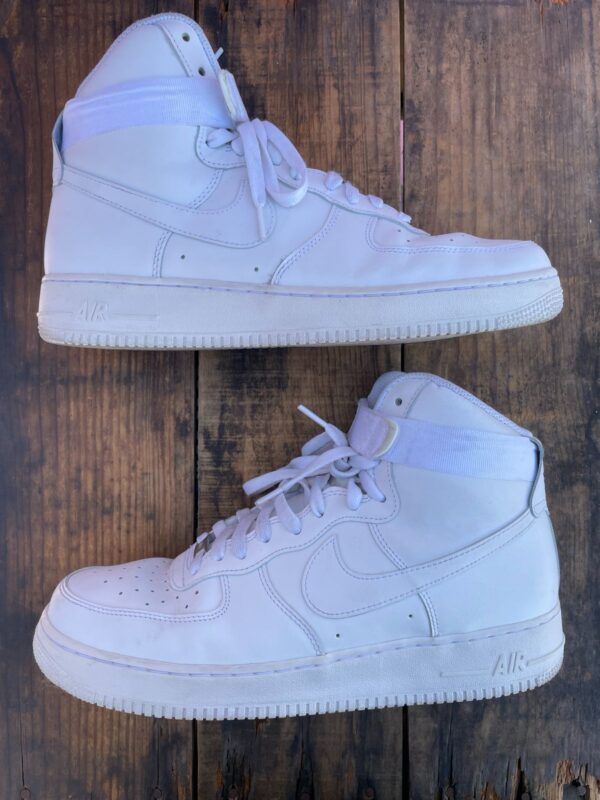 NIKE AIR FORCE ONE HIGH TOP HIGH WHITE CLASSIC RETRO SNEAKERS CW2290-111