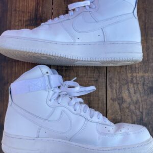 Photo detail:NIKE AIR FORCE ONE HIGH TOP HIGH WHITE CLASSIC RETRO SNEAKERS CW2290-111