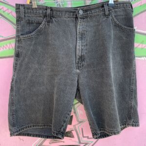 Photo detail:FADED DICKES DENIM JEAN SHORTS