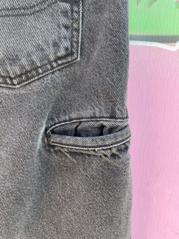 FADED DICKES DENIM JEAN SHORTS