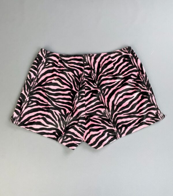 SO CUTE! 1980S-90S FUZZY ZEBRA PRINT HOT SHORTS #PUNK #ROCKNROLL