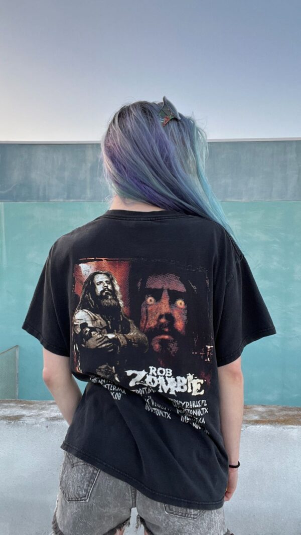 PERFECTLY FADED ROB ZOMBIE 2002 DEMON SPEEDING TOUR T-SHIRT
