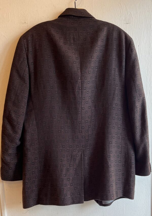 VERSACE SOFT WOOL CLASSIC V2 JACQUARD PATTERN SPORT COAT SUIT JACKET