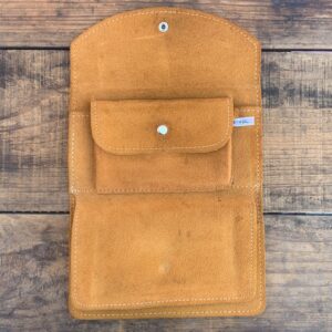 Photo detail:SUEDE WALLET TRI-FOLD WALLET, MADE IN BRASIL