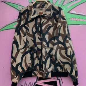Photo detail:COOL! DENIM CAMOUFLAGE DESIGN  ZIP UP JACKET