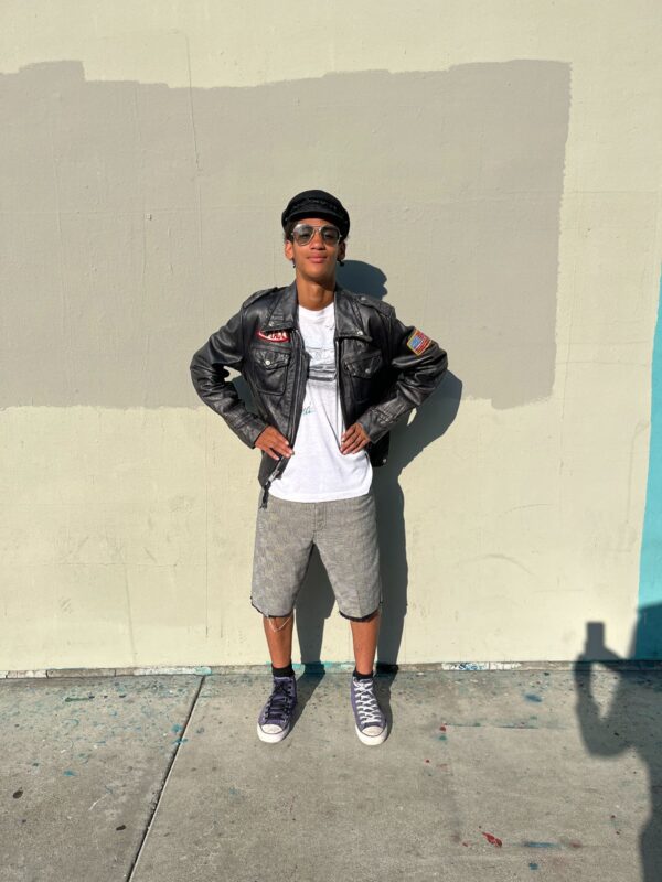 KILLER! BUTTER SOFT PLAID FLANNEL LINED LEATHER MOTORCYCLE JACKET