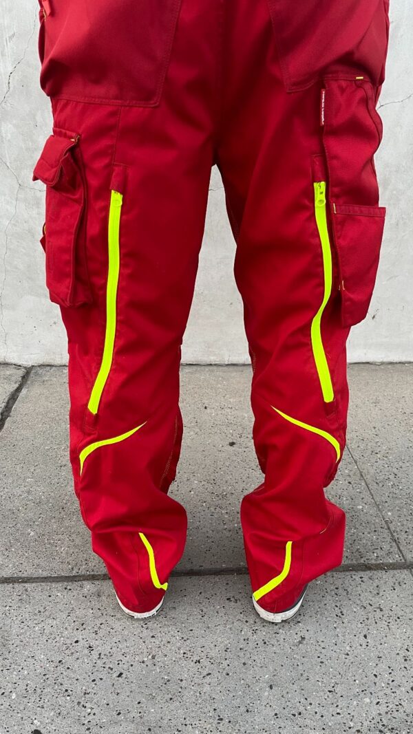 *AS-IS* GERMAN ENGINEERED TECH WORKWEAR PANTS, NEON DETAILS