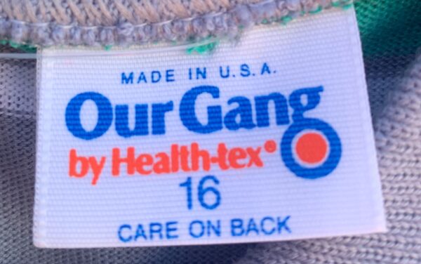 *AS-IS* 1980S DEADSTOCK UPCYCLED & CROPPED! STRIPED POLO SHIRT