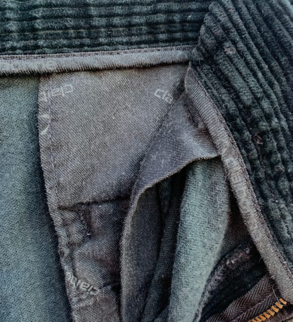 1980S-90S PLEATED HEAVY CORDUROY PANTS